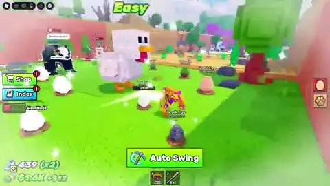 Steal an animal after leaving the shop, with no codes field on the HUD