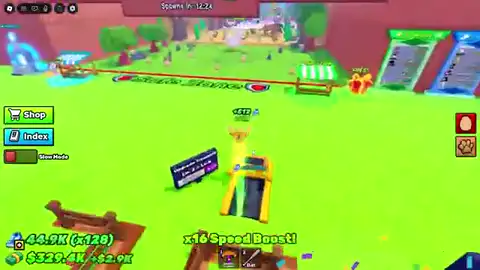 Desert zone after the Speed 1,000 gate is cleared