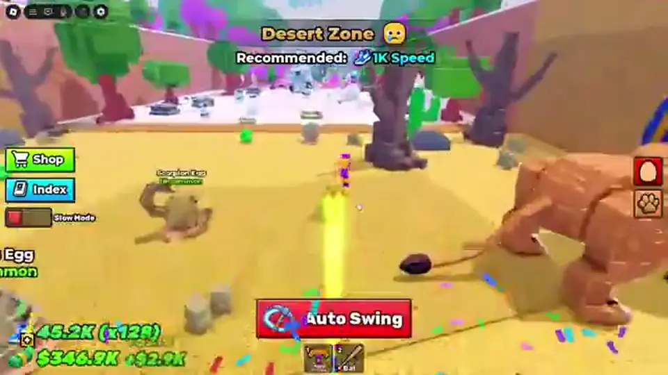Break and Steal an Egg zone gate gameplay